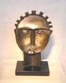 African Prince and Princess #1   10'' x 6¼'' x 2¾''