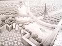 On the Terrace Paris          18¼" x 24½"