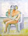 The Couple		       	    30" x 24" 