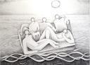 The Raft       20¾" x 28¾"
