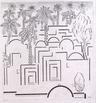 Dates Trees         15½" x 14"