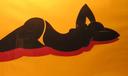 Nude on the Sun       15" x 23"