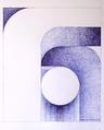 Letter H	            18¾" x 16"